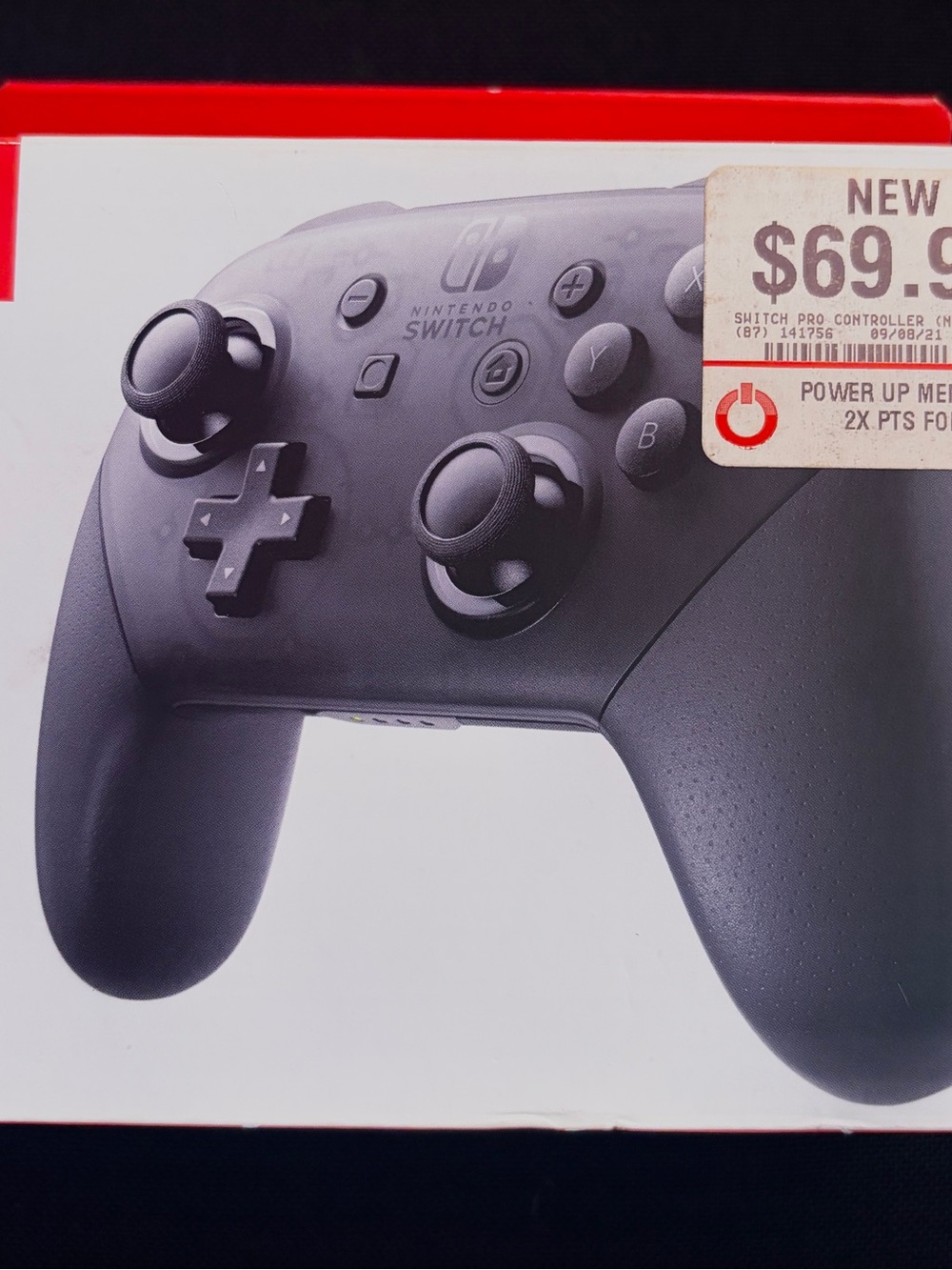 Nintendo Black Pro Controller for Switch - Matte Black
